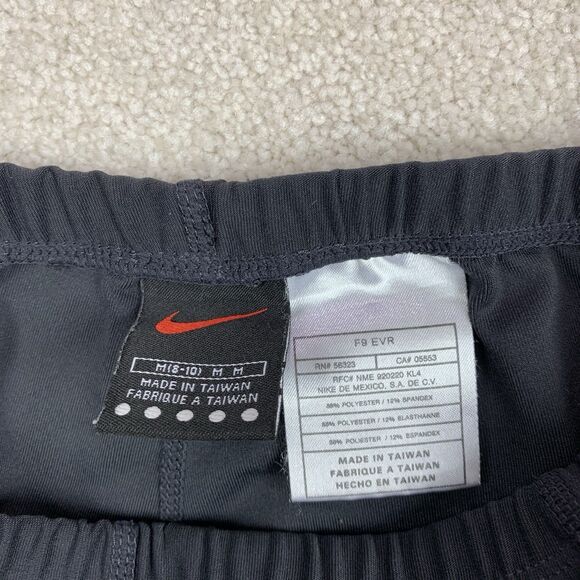 Nike Womens Medium 8-10 Alpha Project Black Run Training Workout Leggings - Picture 9 of 14